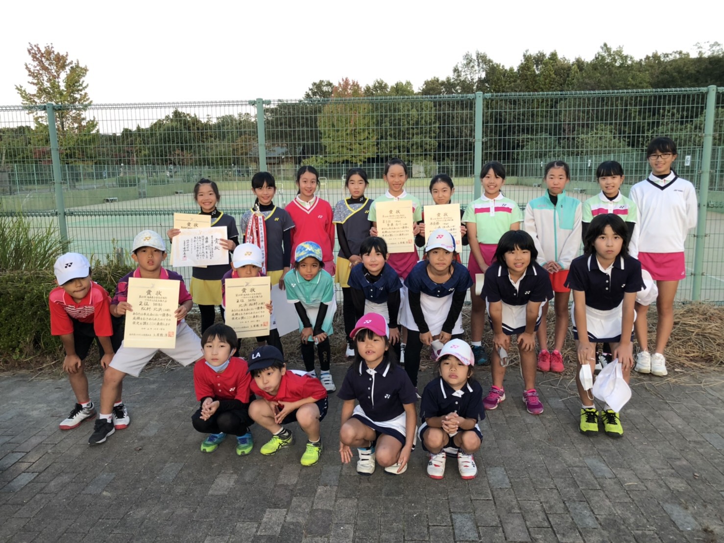 第20回小学生学年別ソフトテニス選手権大会